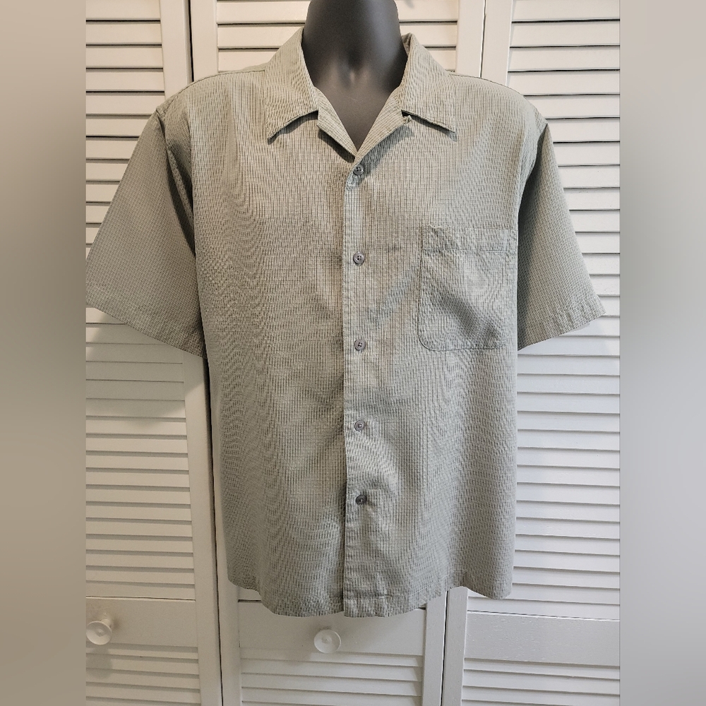 CANYON RIVER BLUES PALE GREEN CHECKERED SHIRT